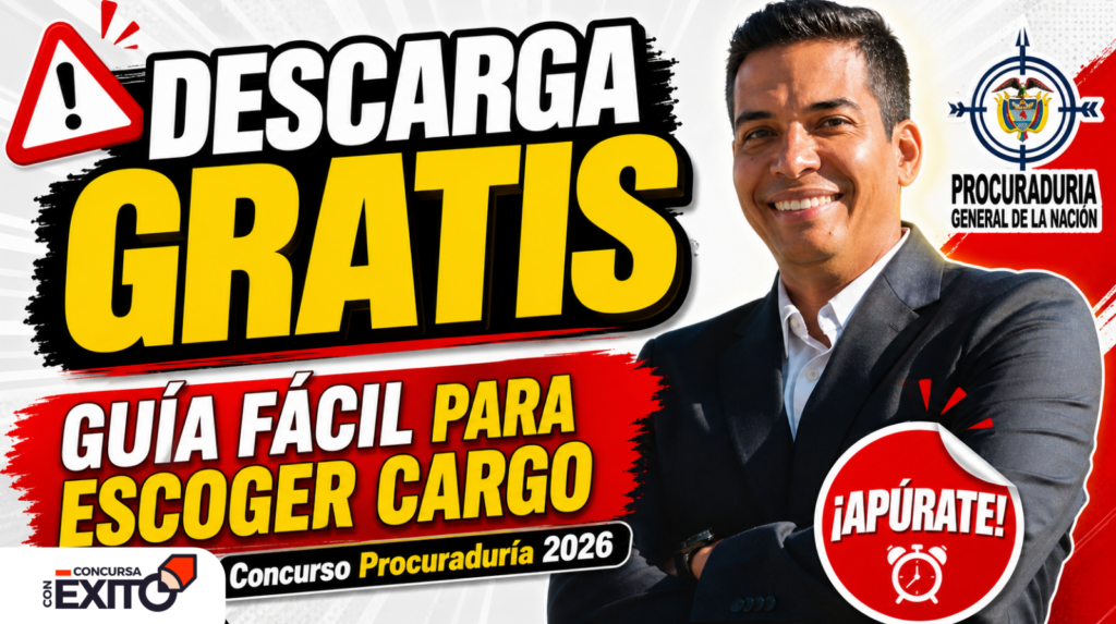 Concurso Procuraduría 2026